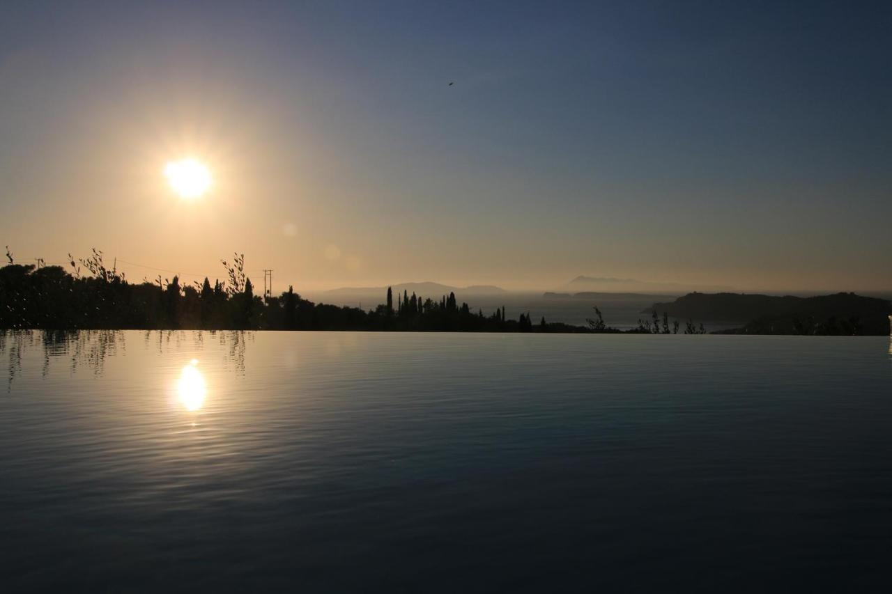 Sunset Sea View Villa 10 Afionas Luaran gambar