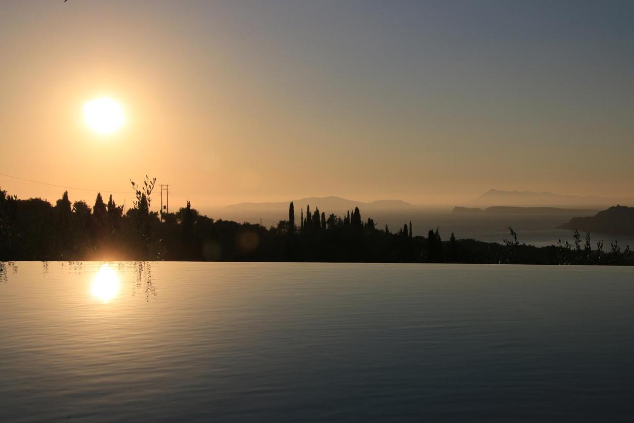 Sunset Sea View Villa 10 Afionas Luaran gambar