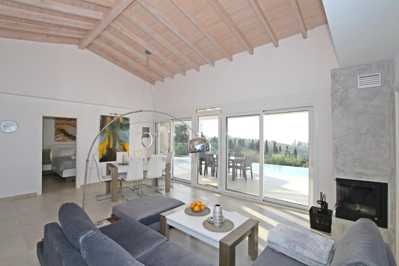 Sunset Sea View Villa 10 Afionas Luaran gambar