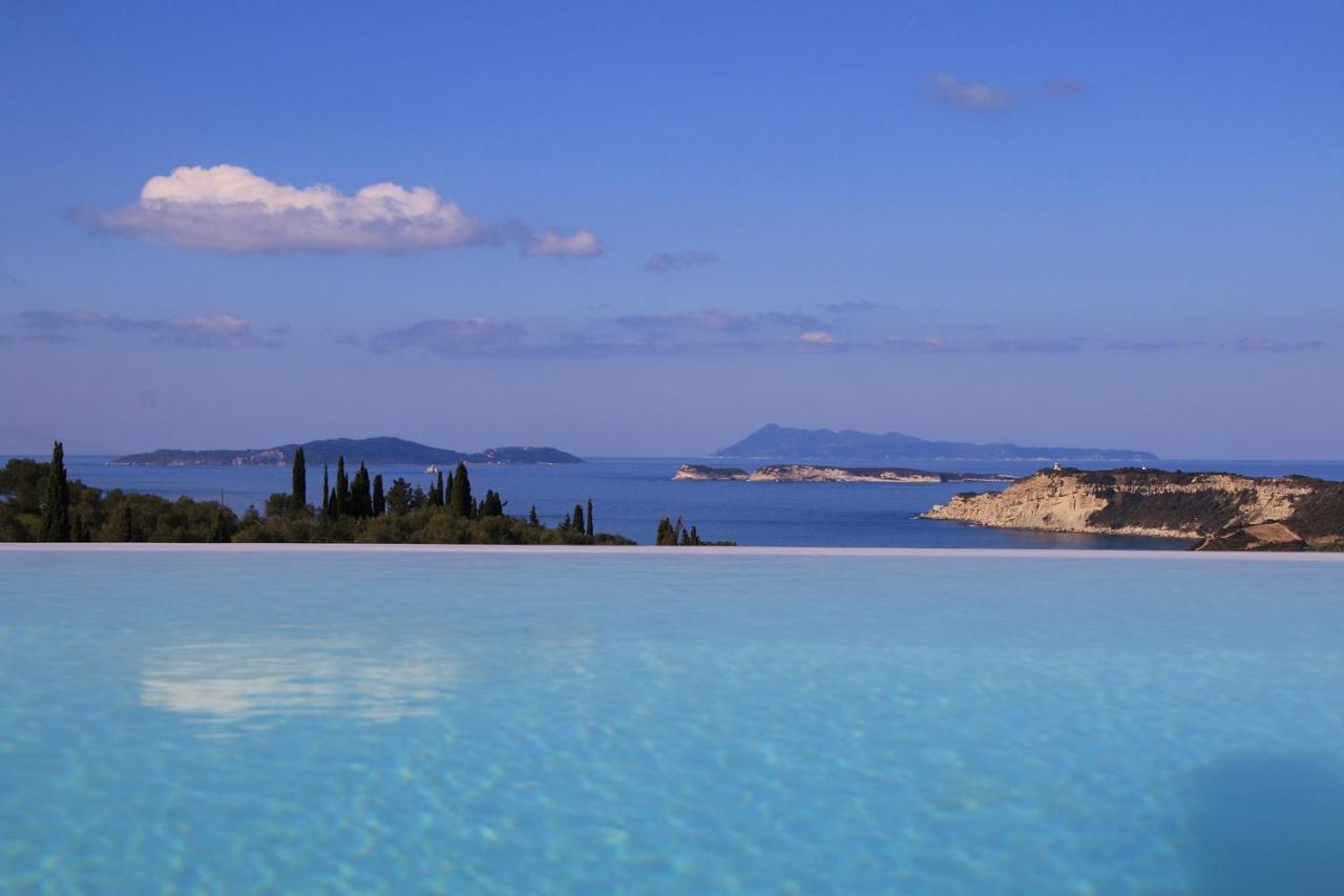 Sunset Sea View Villa 10 Afionas Luaran gambar